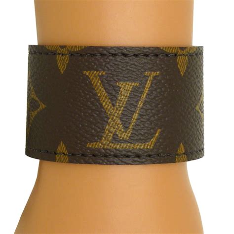 lv cufflinks|louis vuitton monogram cuff bracelet.